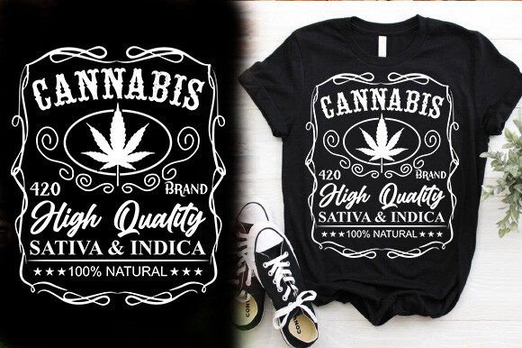 Cannabis 420 Brand Graphics for T-Shirt Designs