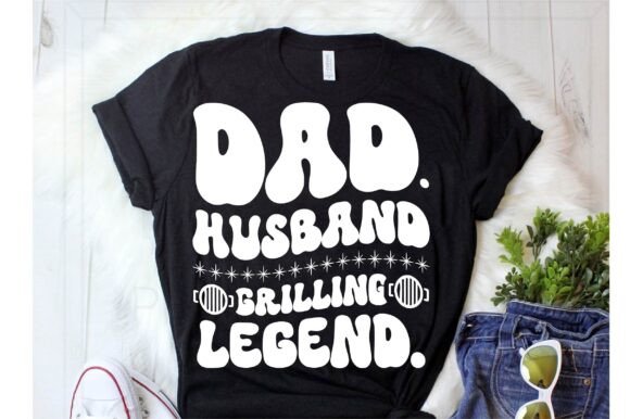 Dad.husband. Grilling Legend Svg for T-Shirt Designs