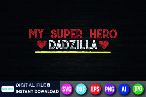 Dadzilla Graphics for Bold T-Shirt Designs