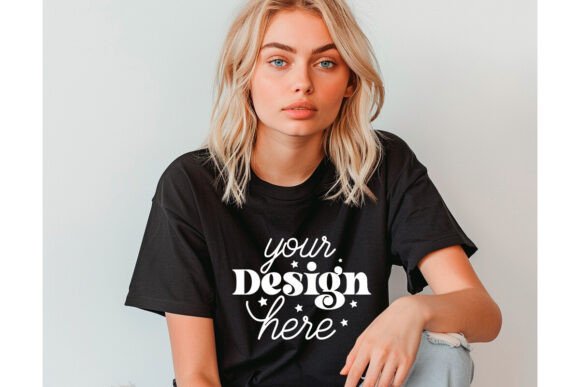 Gildan 64000 Mockup: Graphics for Product Mockups