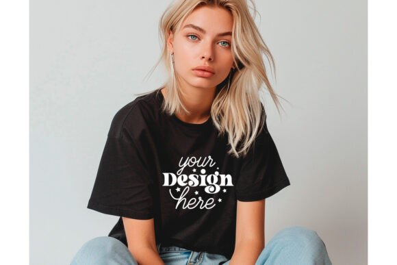 Gildan 64000 Mockup: Graphics & Product Mockups