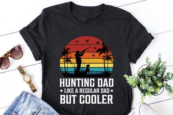 Hunting Dad Graphics for T-Shirt Designs
