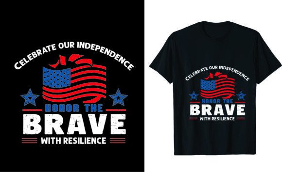Independence Graphics for T-Shirt Designs