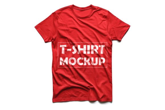 Modern Red Mockup: Graphics & Product Mockups