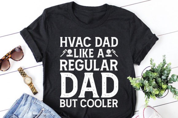 Reviewing the HVAC Dad Design for Embroidery