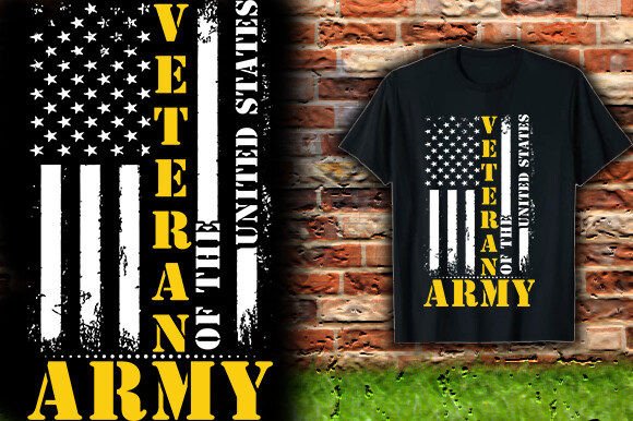 VETERAN ARMY TSHIRT Graphics